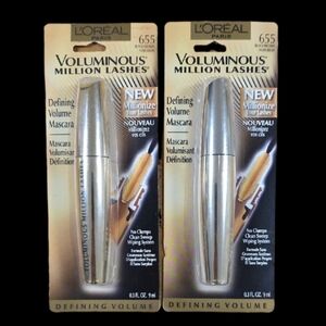 L'Oreal Voluminous Million Lashes Mascara - 655 Black Brown